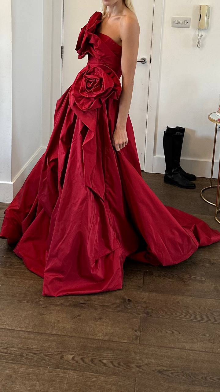 Bespoke Evening Red Dress