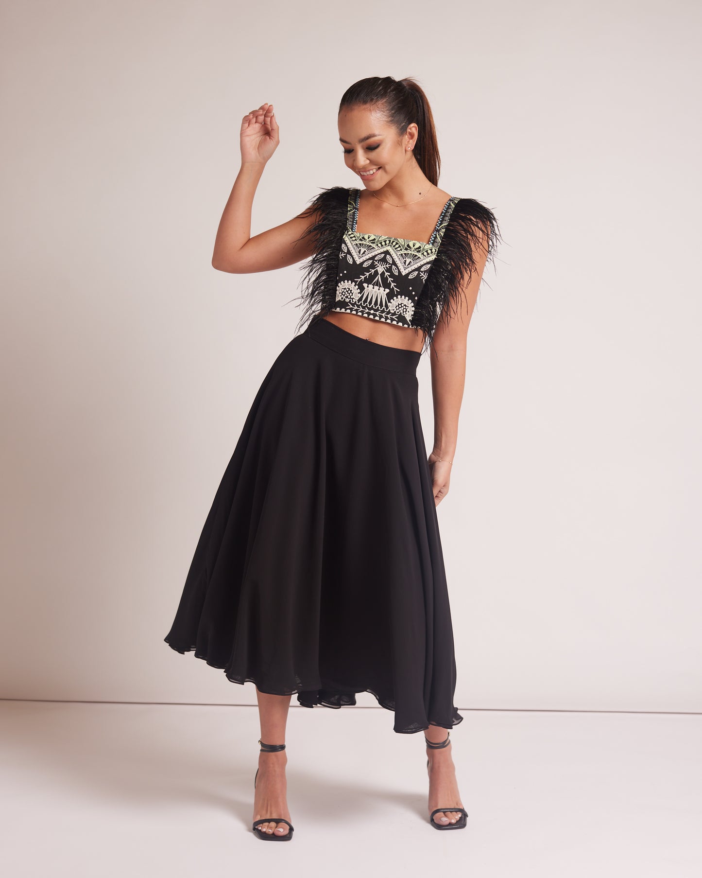 Chiffon Skirt