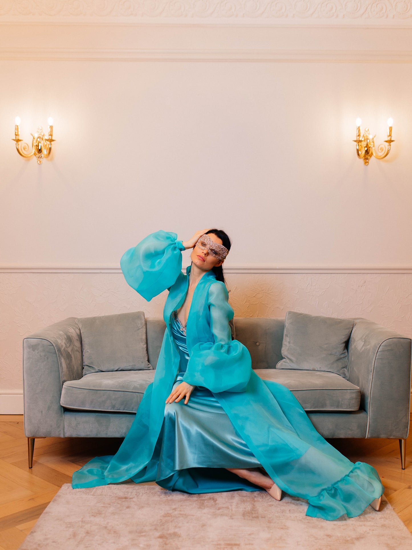 Turquoise Desire Kimono