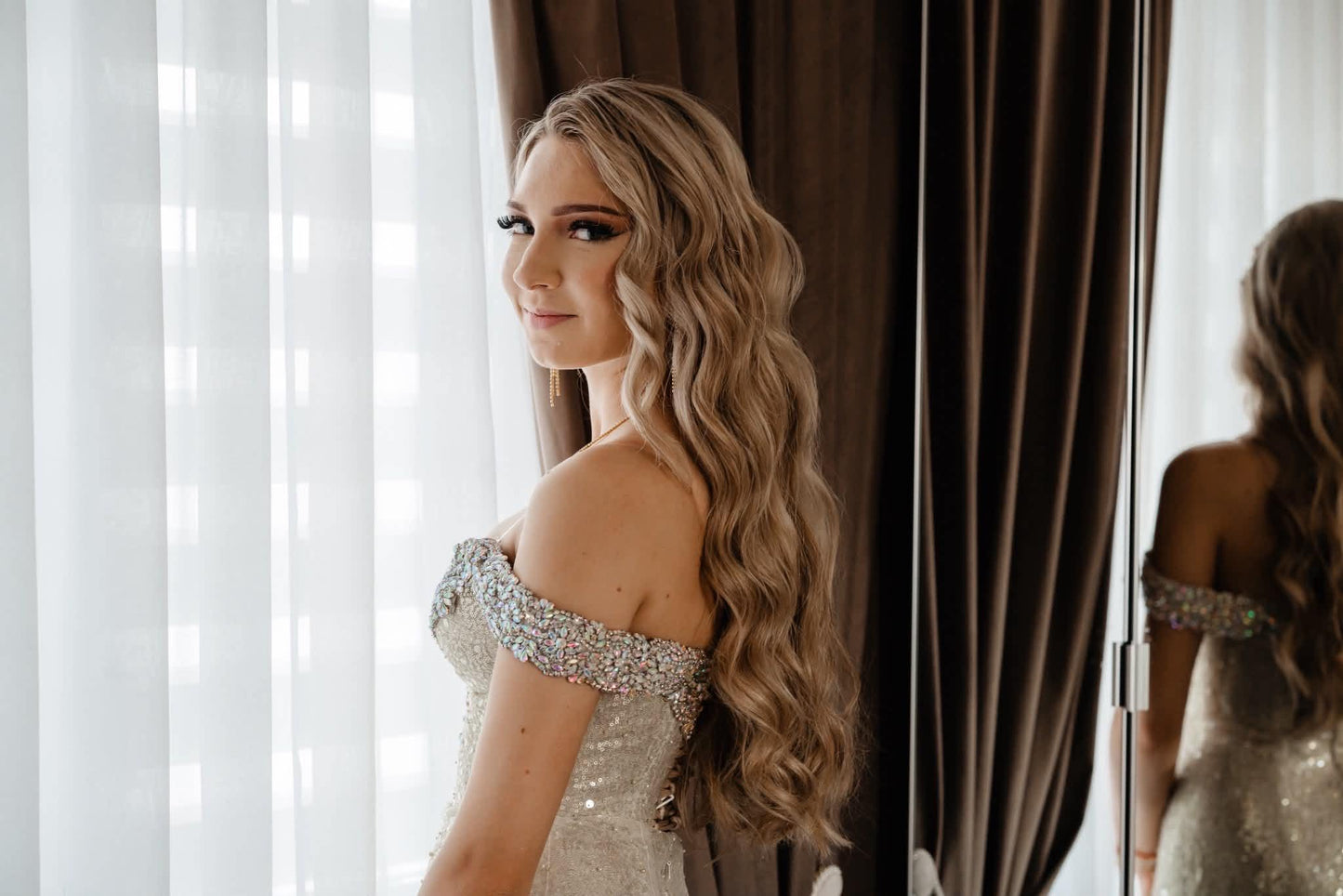 Prom bespoke dress