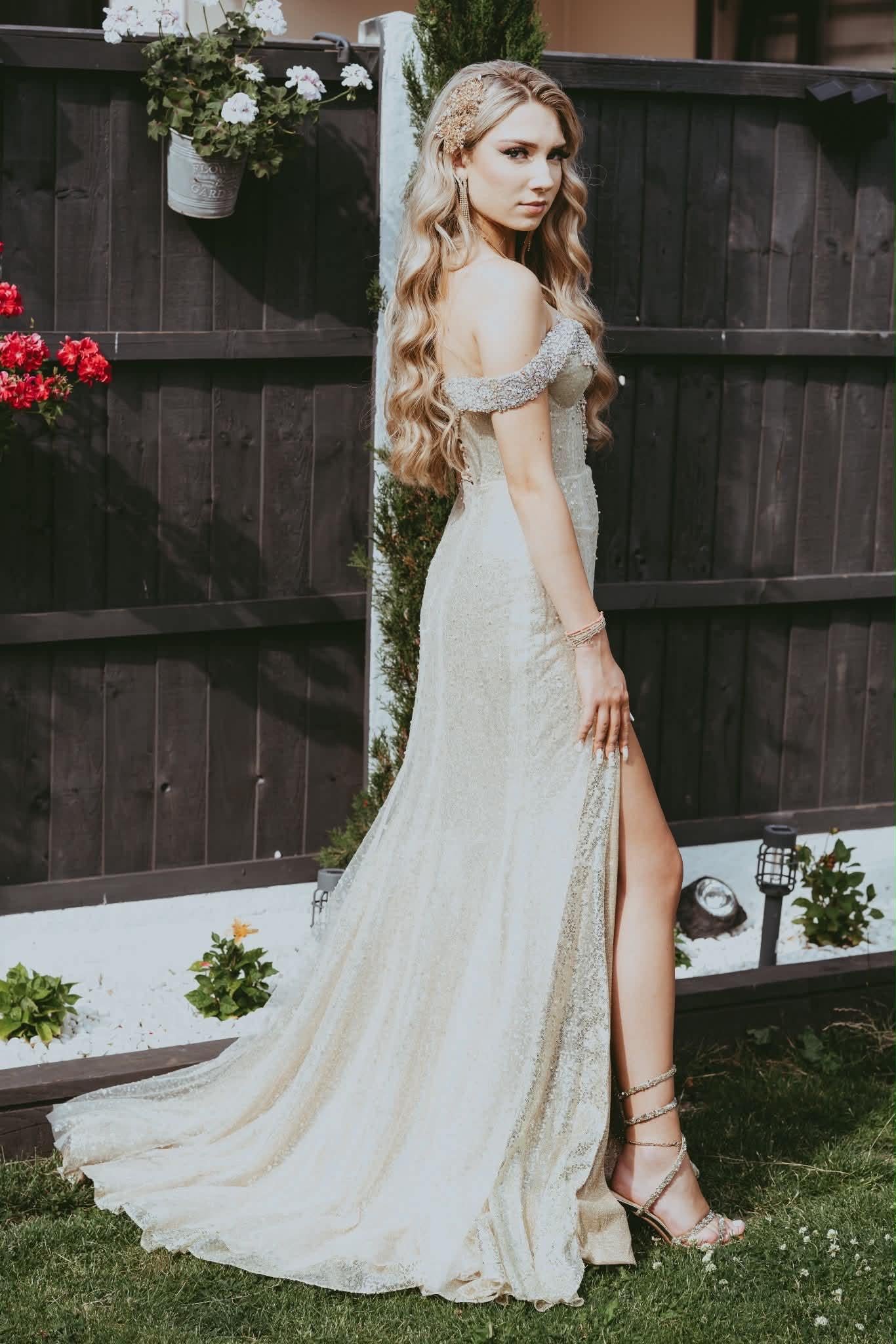 Prom bespoke dress