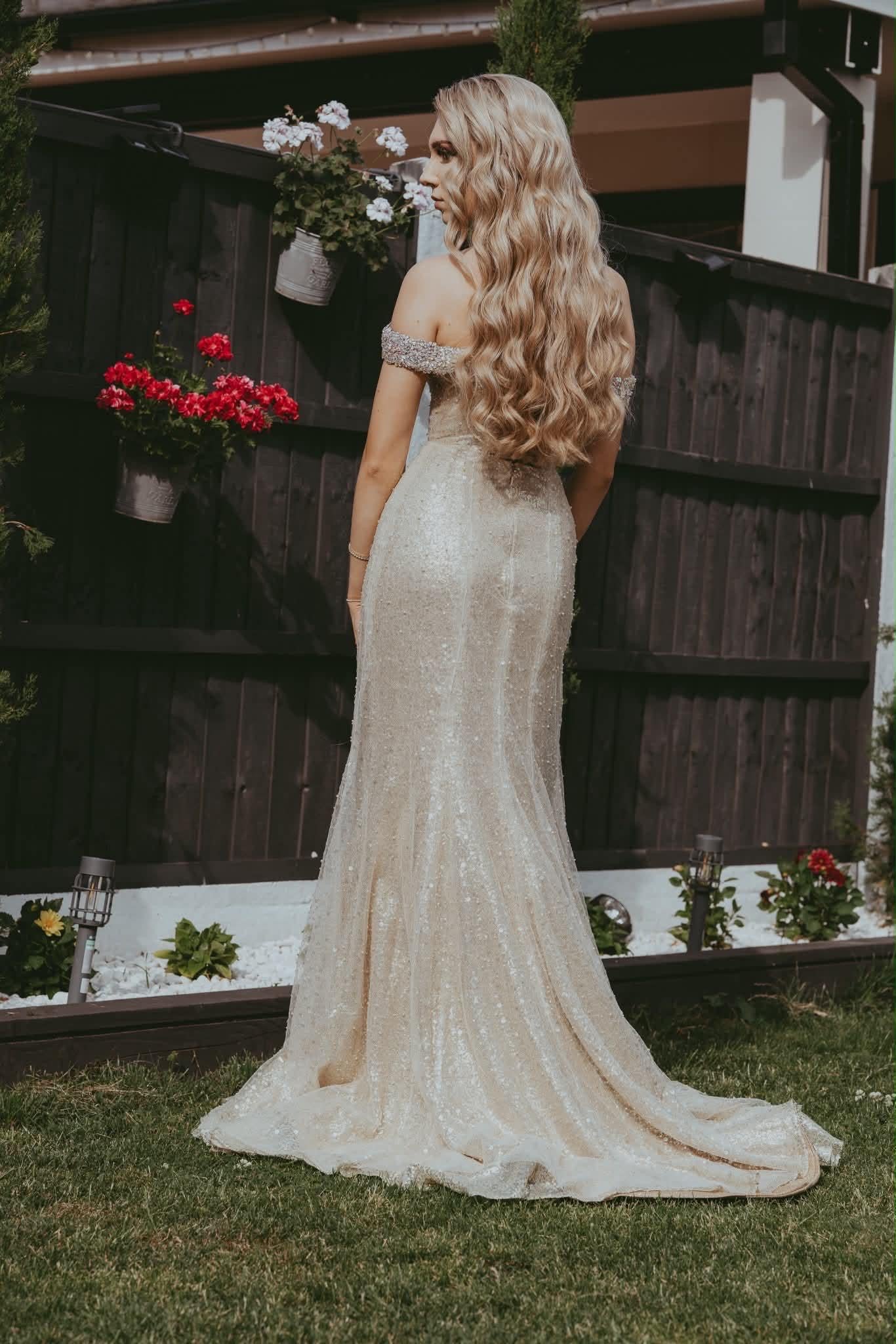 Prom bespoke dress