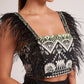 Feather Cropped Top