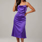 Purple Midi-Dress